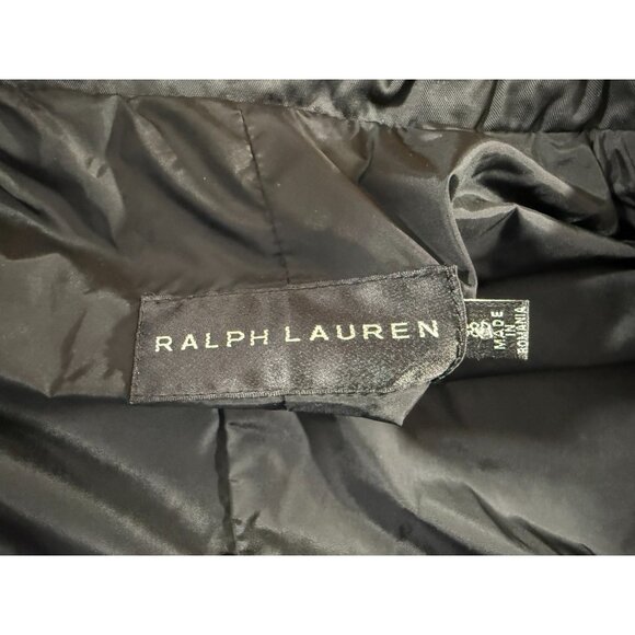 Ralph Lauren  Black Label lined Safari Utility Jacket coat size 38 R color black - Picture 5 of 8